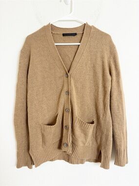 Jenni Kayne everyday wool cashmere blend knit cardigan sweater
